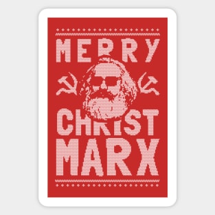 Merry Christ Marx Sticker